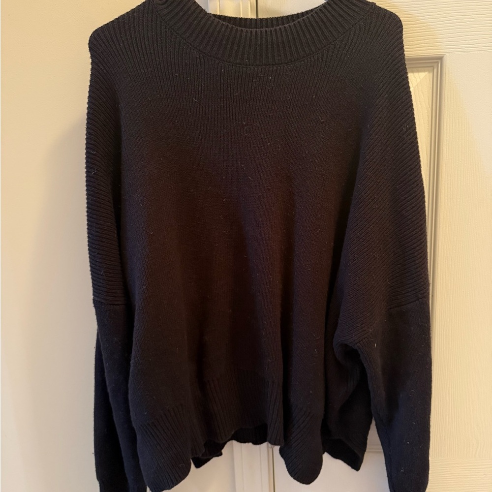 Black sweater